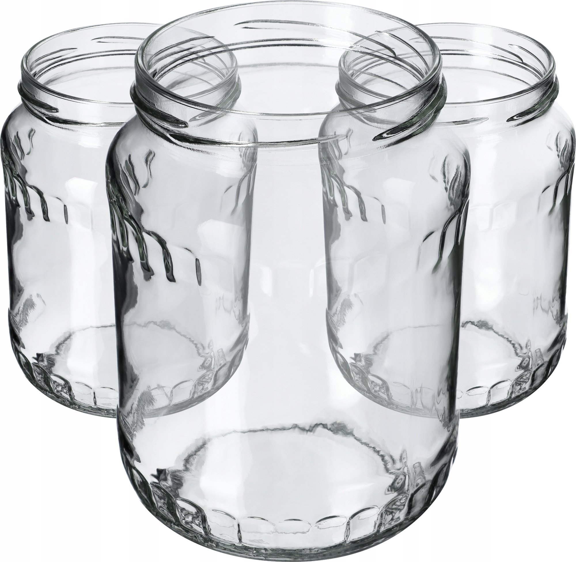 KADAX 48x Słoik Słoiki 720ml Szklany Słój Na Przetwory Ogórki miód Weki