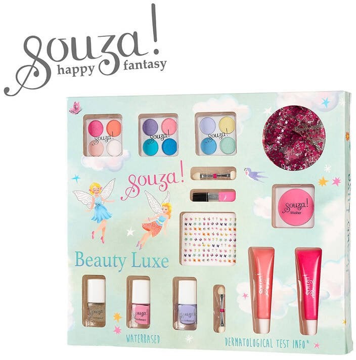 Souza Kosmetyki do makijażu dla dzieci duży zestaw 21 el. Luxe
