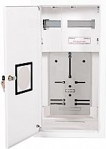 Alfako Rozdzielnica modułowa 1x11 podtynkowa IP40 z zamkiem + okno rewizyjne A-RW12