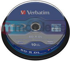 Verbatim BD-R DL 50 GB 6x 10 sztuk (43746)
