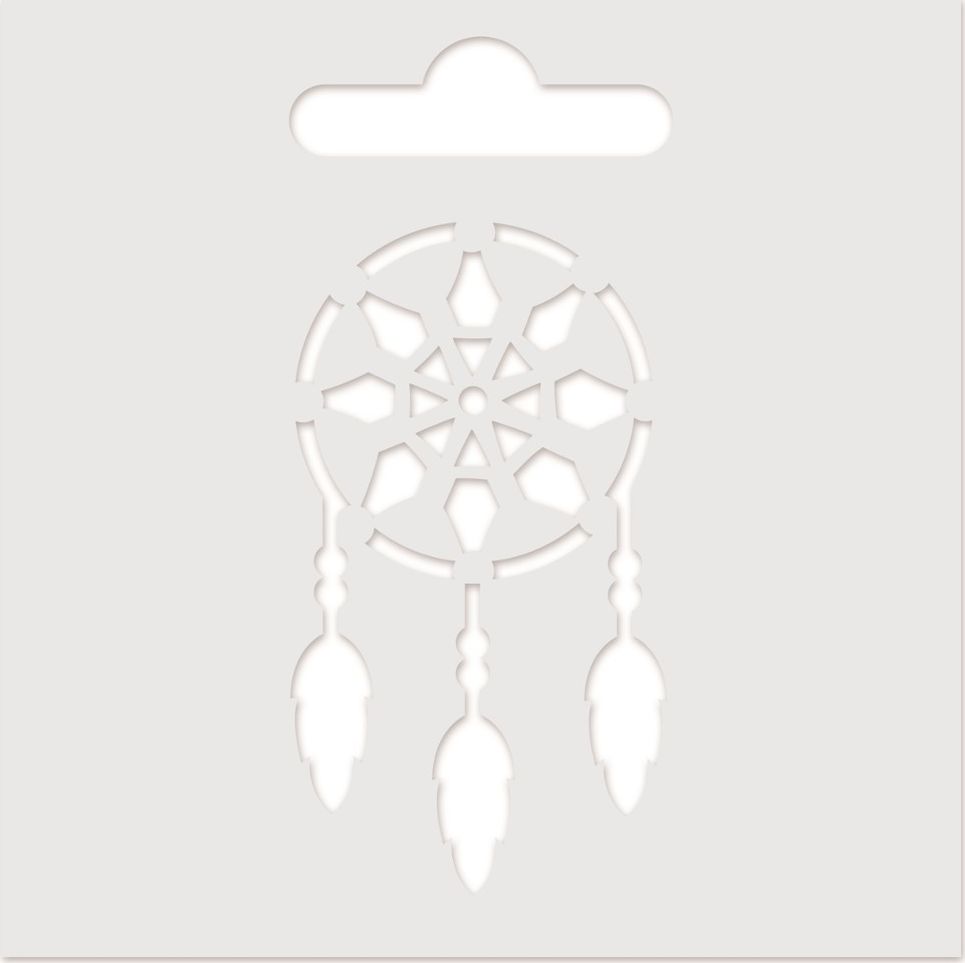 Aladine Szablon do pasty 3D 8x8 cm Łapacz Snów