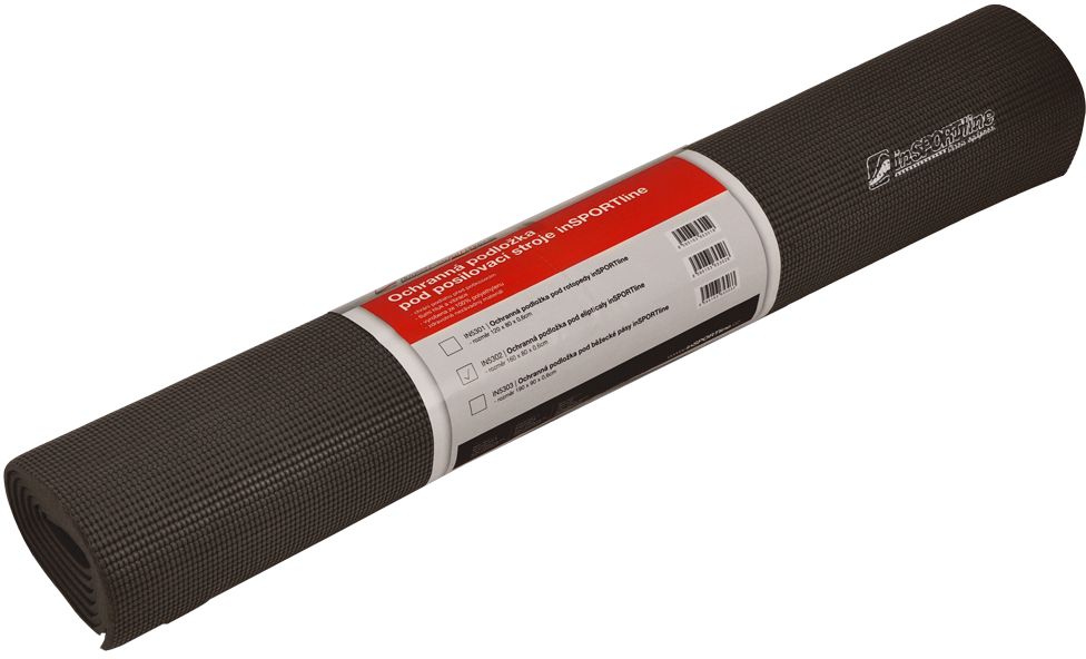 inSPORTline Mata ochronna 160 cm x 80 cm x 0.6 cm czarna