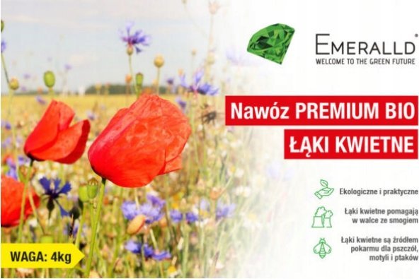 Emeralld Nawóz EMERALLD Home PREMIUM BIO ŁĄKI KWIETNE 4 kg