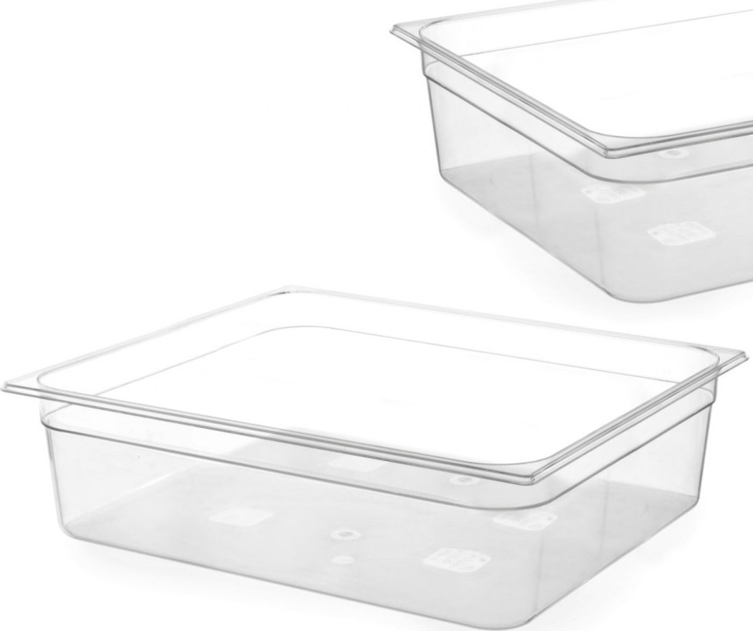 Hendi Pojemnik GN półprzeźroczysty z poliwęglanu GN 2/1 wys. 200 mm - Hendi 861196