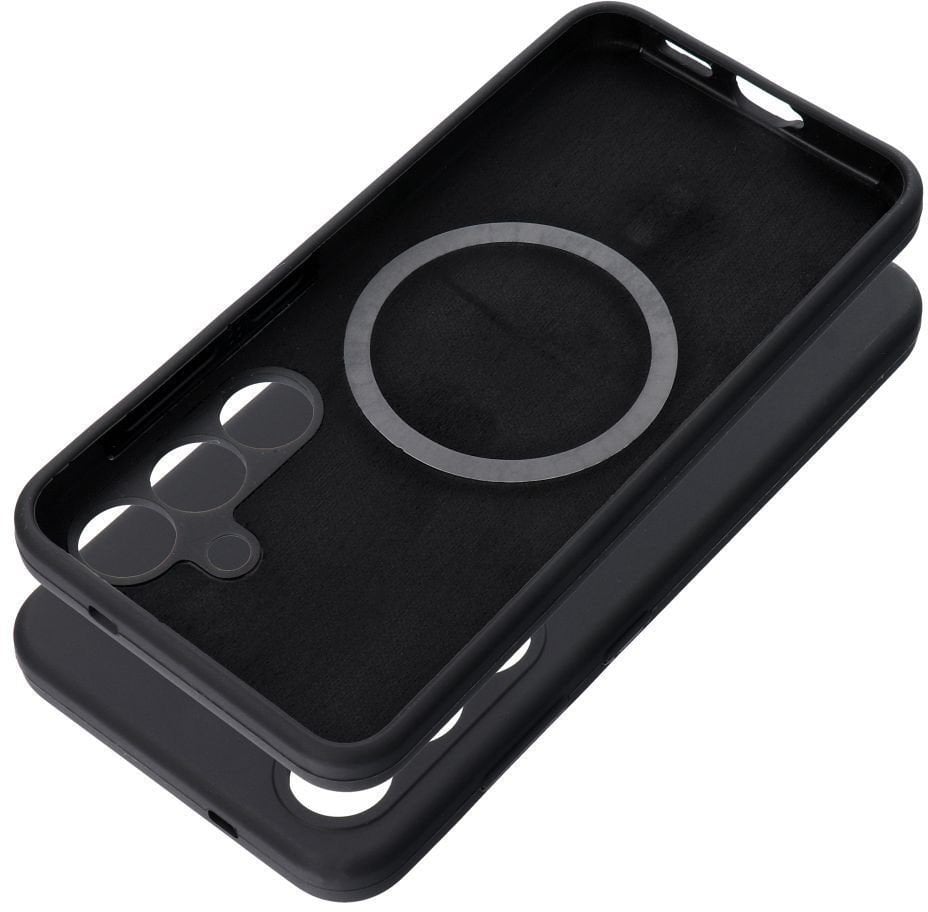 Futerał SILICONE 2mm do IPHONE 16 Plus kompatybilny z MagSafe czarny