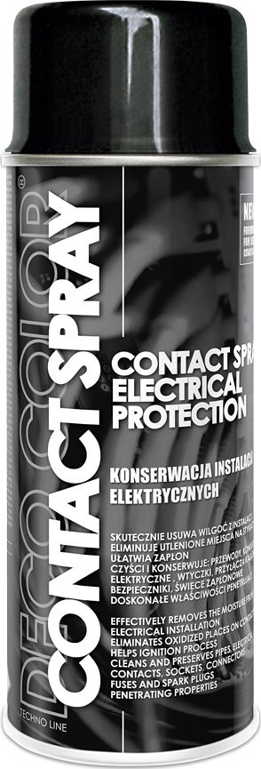 DECO COLOR Kontakt-Spray do Czyszczenia Styków Elektrycznych 400ml CONTACT SPRAY