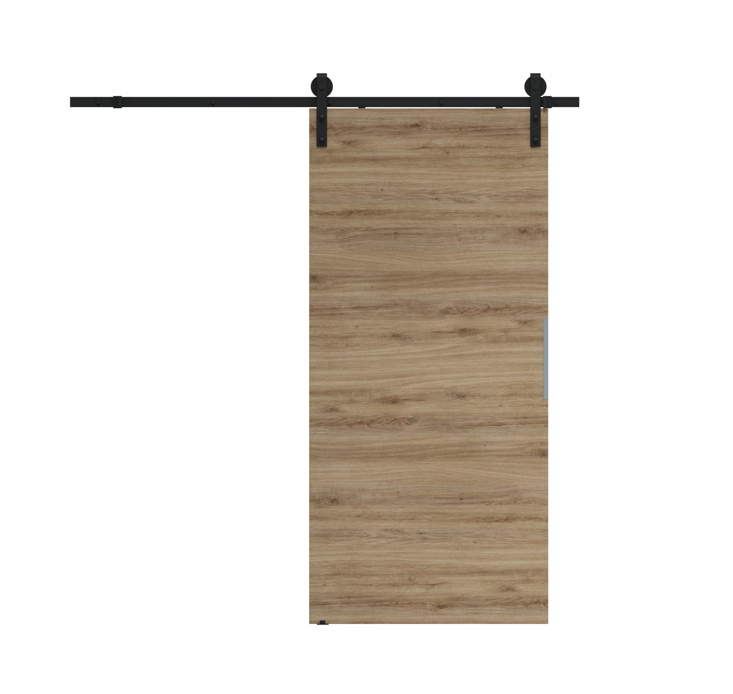 Homedoors Drzwi przesuwne 70 ścienne ALFA LOFT P 01 Dąb Tajga 74 + system przesuwający