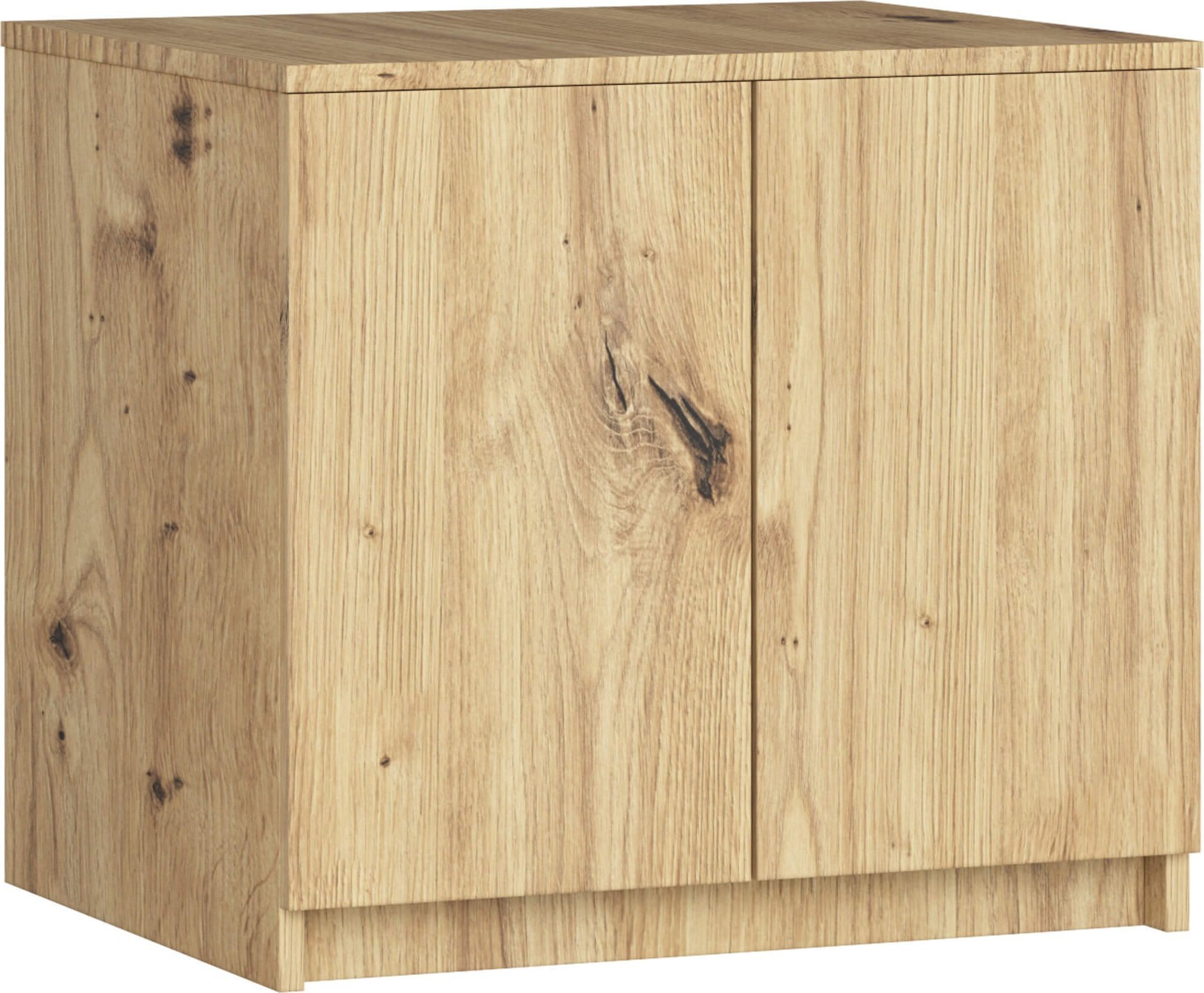 Fabryka Mebli Akord Nadstawka na szafę 60 cm - dąb artisan - 2 drzwi