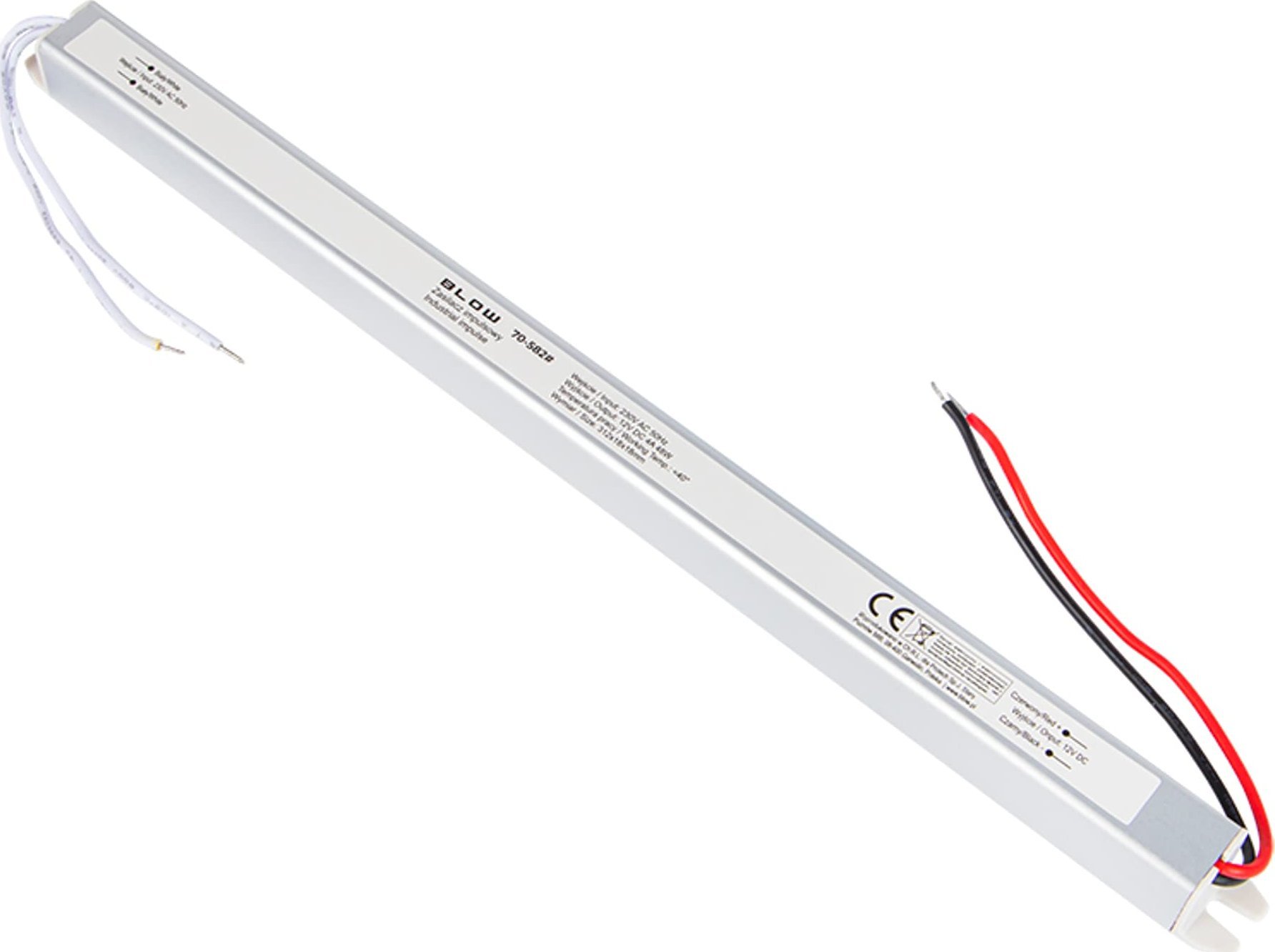 Blow 70-582# Zasilacz impulsowy 12v/4a 48w slim