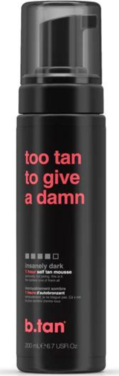 B.tan b.tan too tan to give a damn 200ml tan mousse