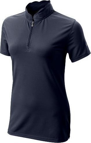 Wilson Staff morele Koszulka golfowa Wilson SCALLOPED COLLAR POLO (damska, granatowa, rozm. M)