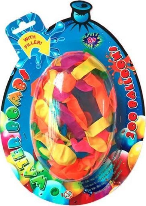 Ciuciubabka Balony Bomby wodne z lejkiem op100szt 0314