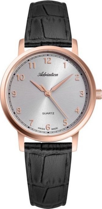 Zegarek Adriatica Zegarek damski Adriatica A3187.9227Q czarny