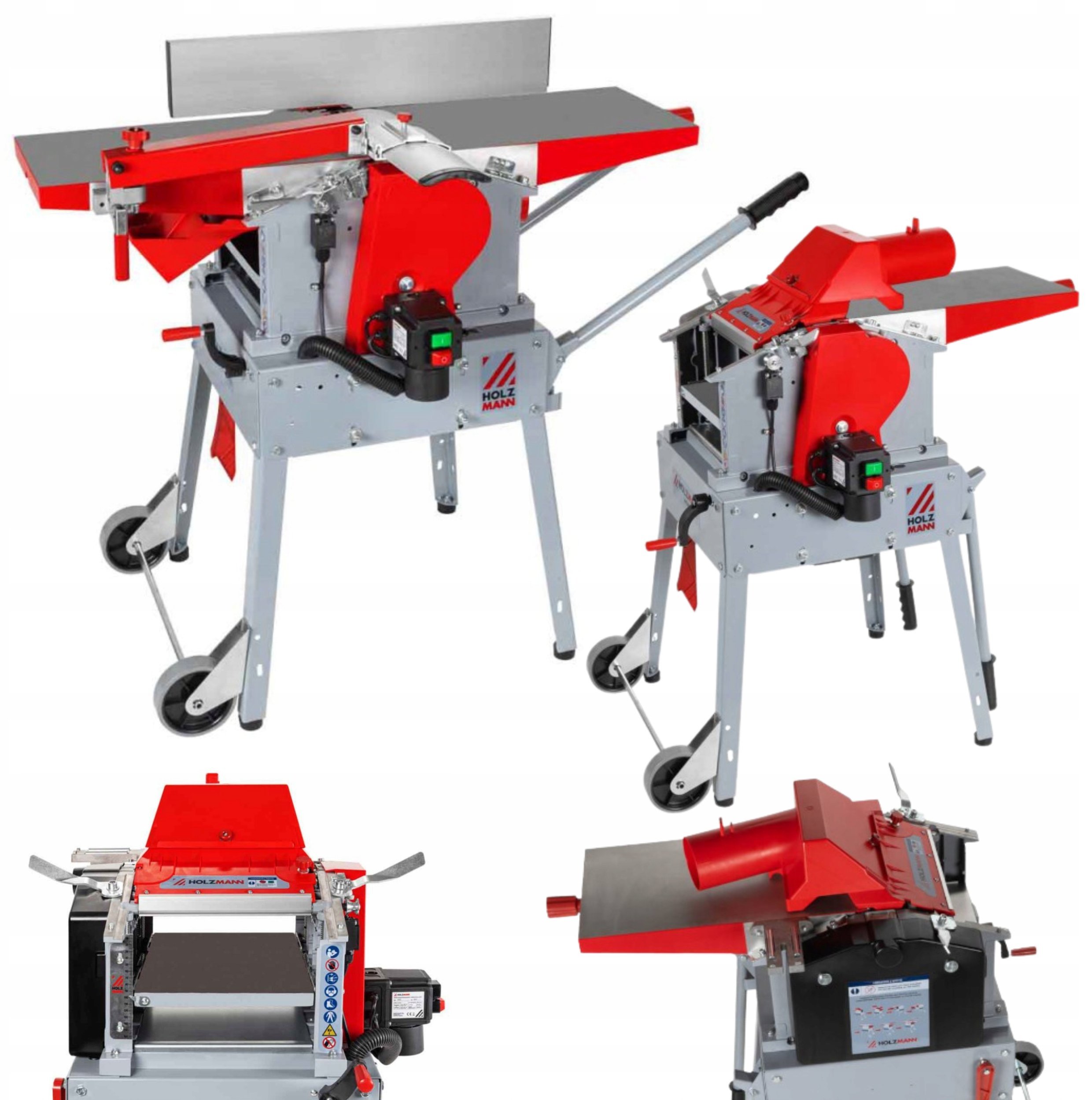 Holzmann HOB260MINI_400V Abricht-Dickenhobelmaschine