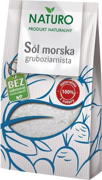 polbioeco Sól morska gruboziarnista 500 g