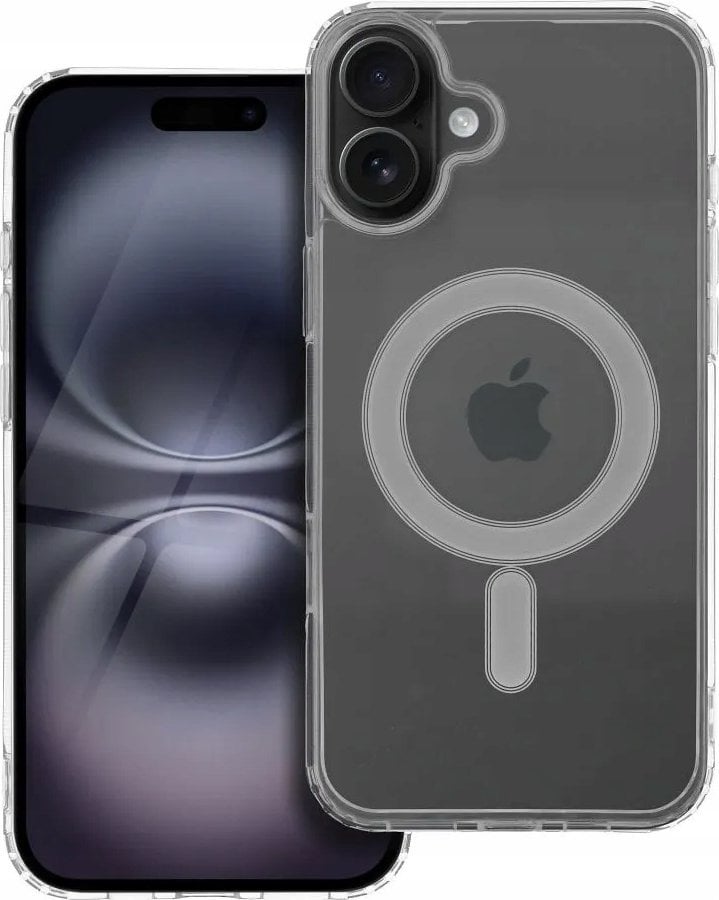OEM Futerał CLEAR MAG COVER kompatybilny z MagSafe do IPHONE 16 Plus transparentny