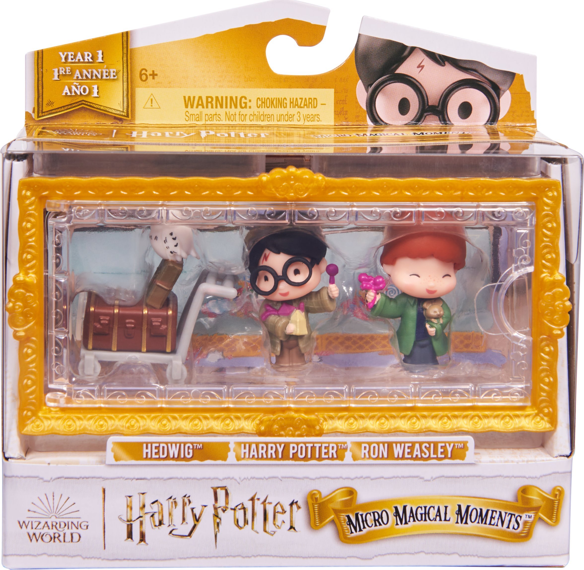 Wizarding Harry Potter Magical Minis Harry Ron 3pak