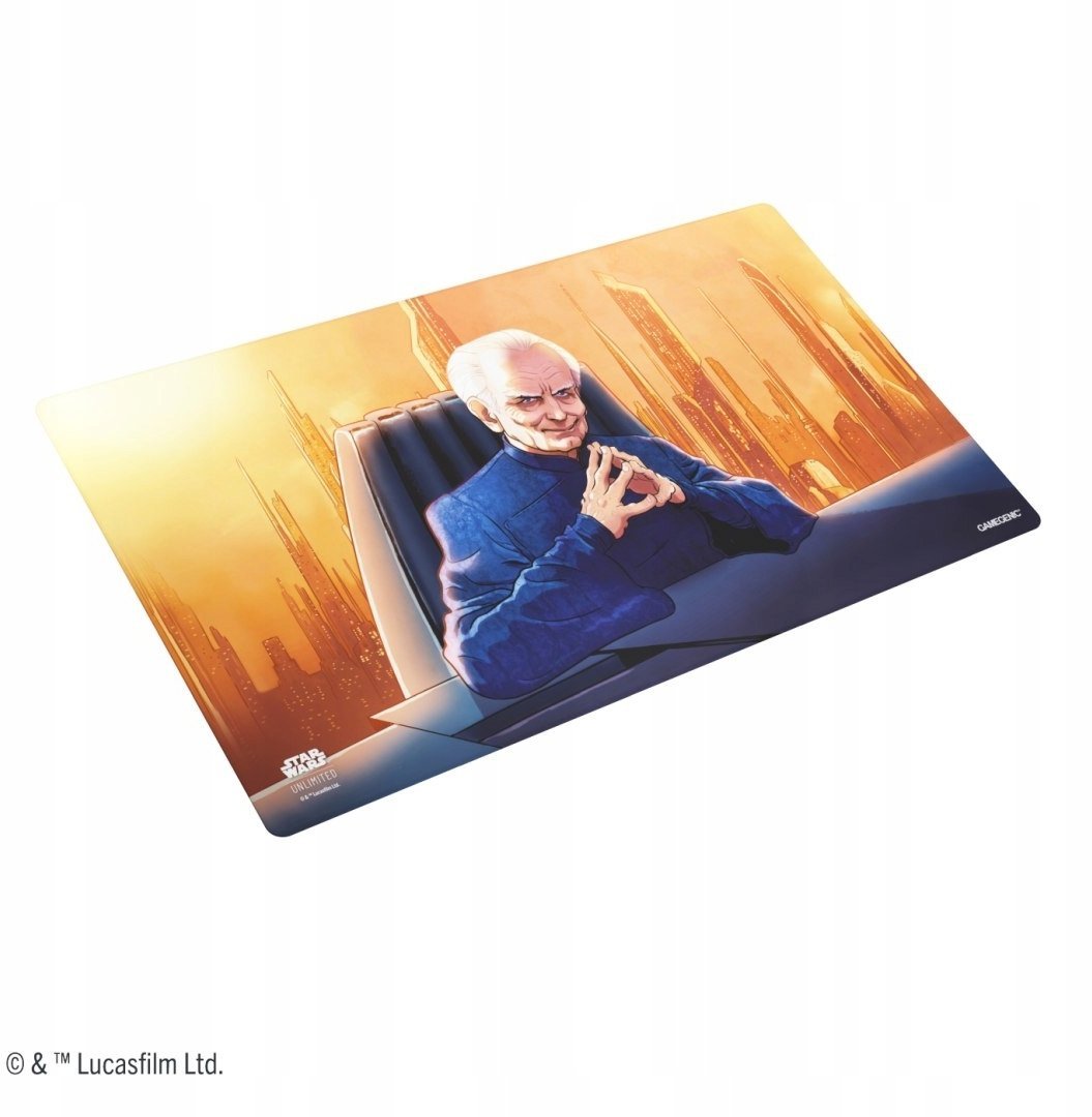 Gamegenic Star Wars Unlimited Card Game - Game Mat - Chancellor Palpatine