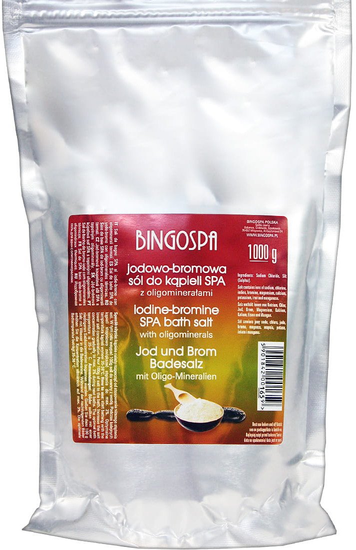 BingoSpa Sól SPA jodowo - bromowa do kąpieli mineralnych 1kg