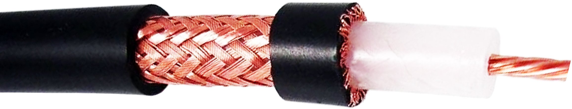 RG213 - 25 metrów przewodu koncentrycznego 50 Om SATEC