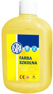 Astra Farba szkolna 500ml Cytrynowa