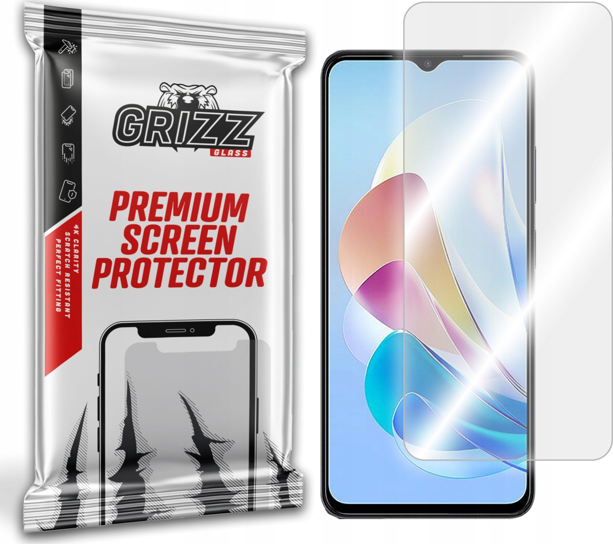 GrizzGlass Szkło hybrydowe Grizz Vivo Y35 5G