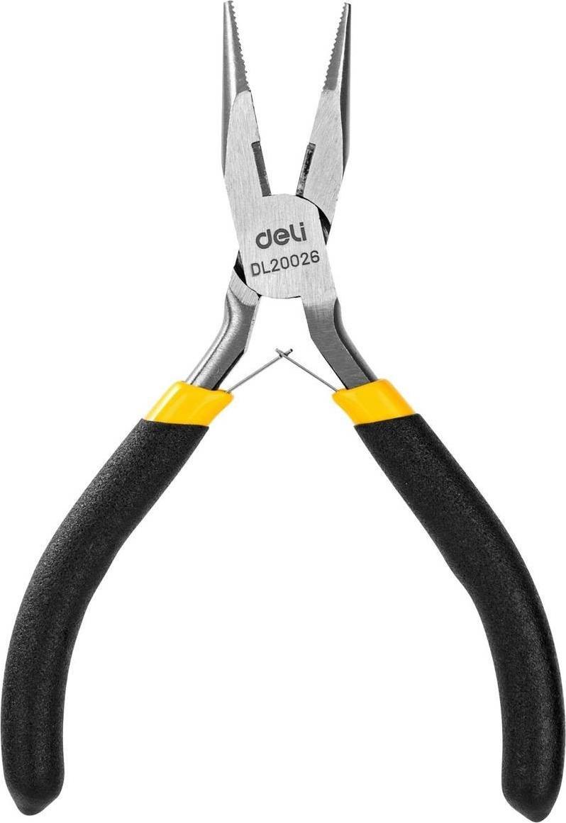 Deli Szczypce uniwersalne wydłużone Deli Tools EDL20026, 5" (żółte)