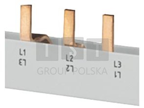 Siemens Szyna łączeniowa 3P 10mm2 sztyftowa 12 modułowa (4x3P) pełna izolacja 5ST3615