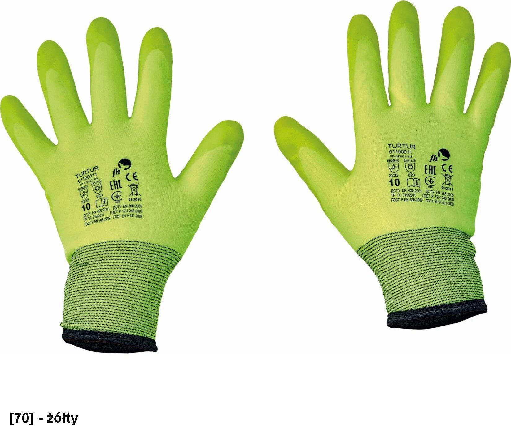 CERVA TURTUR - rękawice ocieplane 8