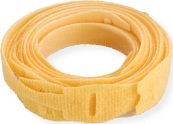 Organizer Velcro VELCRO ONE-WRAP-Band rzep z pętelką, 10 sztuk, żółty, 20 cm
