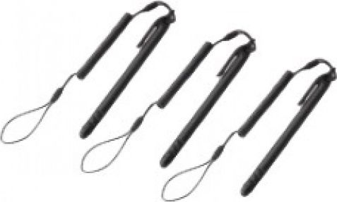 Rysik Zebra Stylus 3-PK Czarny