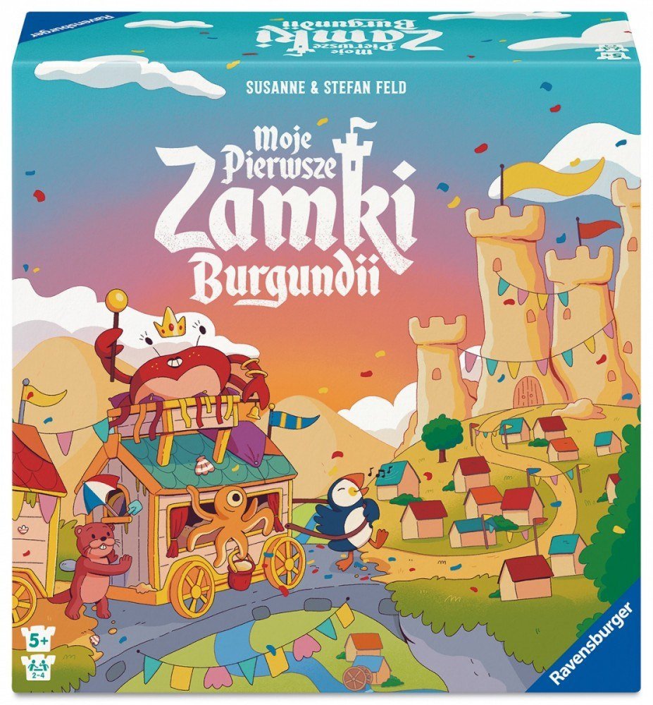 Ravensburger Gra planszowa Moje Pierwsze Zamki Burgundii