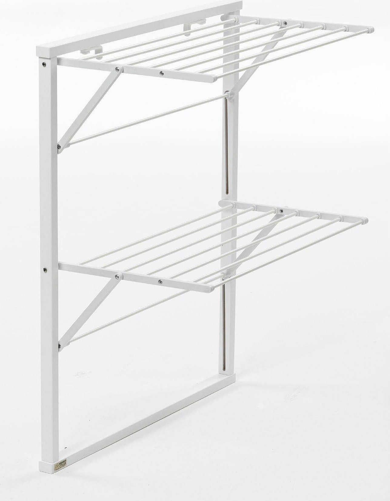 NPC Polska Arredamenti Suszarka na pranie na kaloryfer KLAUS 89x68x45 cm biała