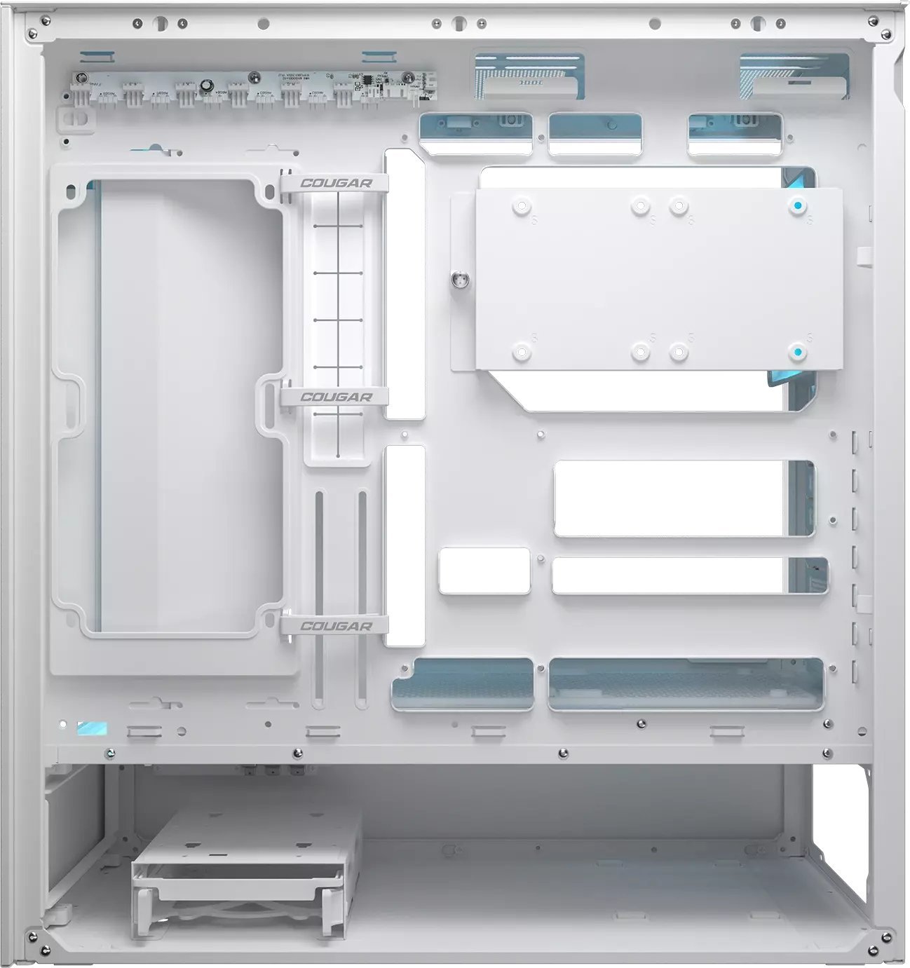 Obudowa Cougar Obudowa Midi-Tower ARGB Mesh Biała CFV235