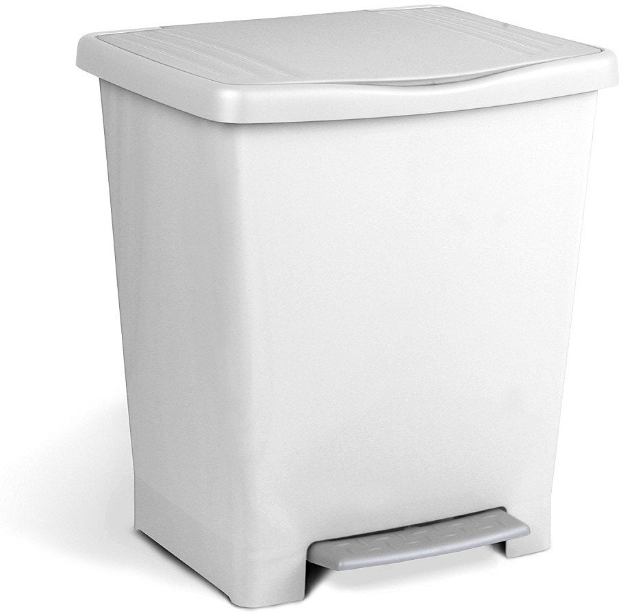 TATAY Pedal Bin Millenium 23L white 8411801101414