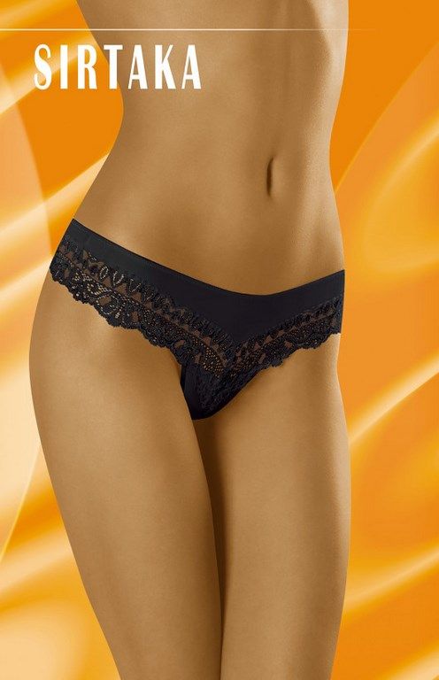 Wolbar Stringi Sirtaka czarne r. S