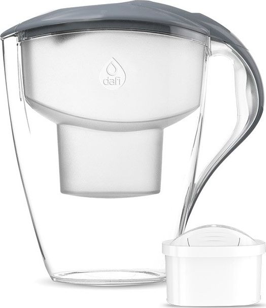 Dzbanek filtrujący Dafi Astra Unimax LED szary