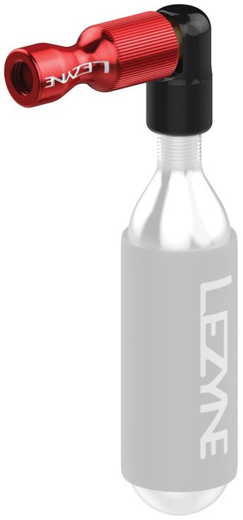 Lezyne Pompka CO2 Trigger Drive, czarny czerwony