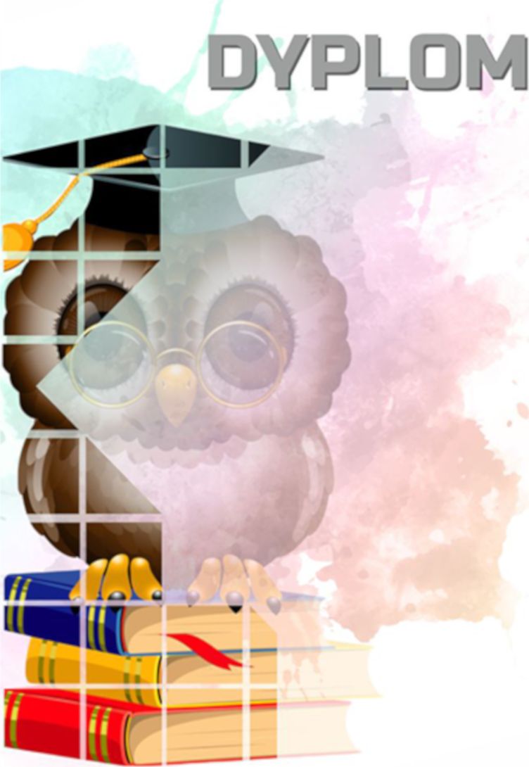 Tryumf Dyplom papierowy - sowa (25 szt.)