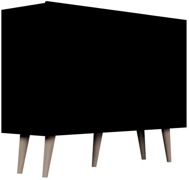 Komoda TORONTO 120 czarna KOCOT MEBLE