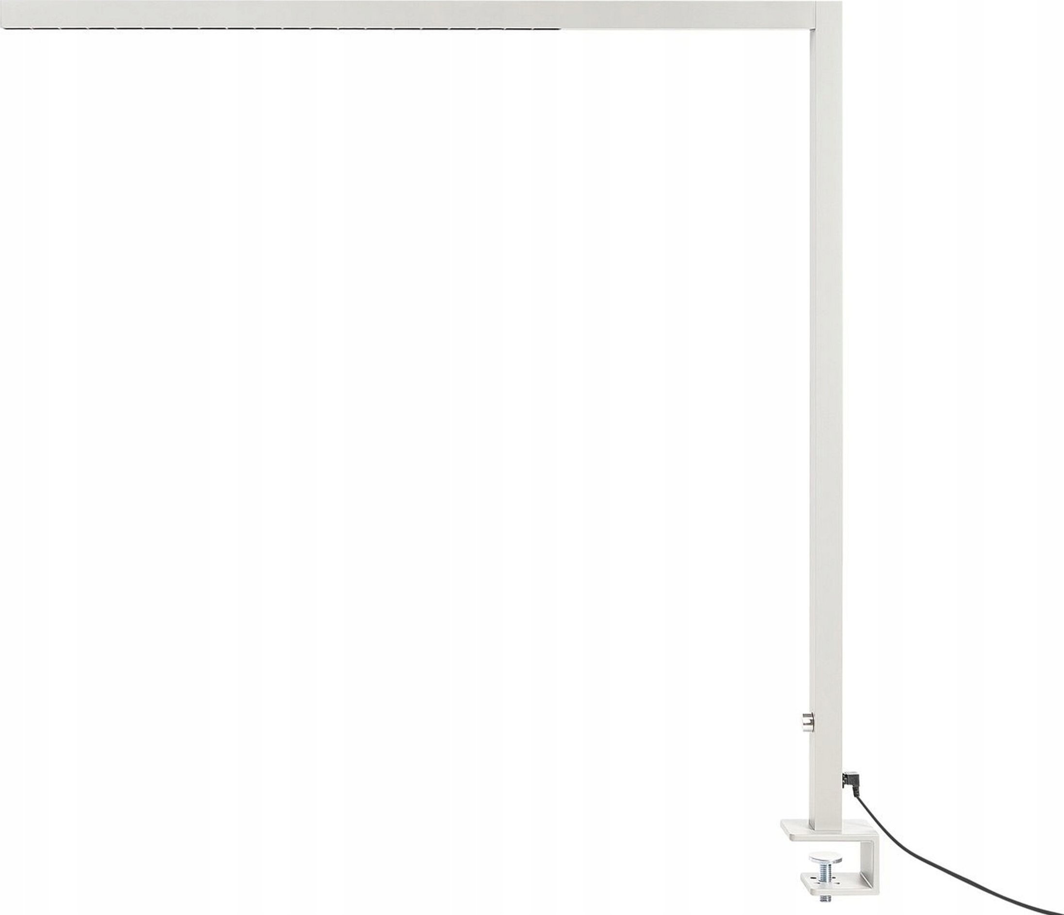 Lampka biurkowa Beliani srebrna (371409 Bel)