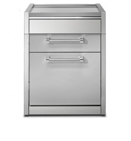 Steel Nerūdijančio plieno spintelė modulis su pjaustymo stalviršiu Genesi G7C-P SS