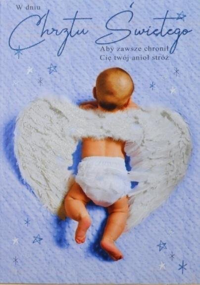 Trend Kartka okolicznościowa Chrzest TS69