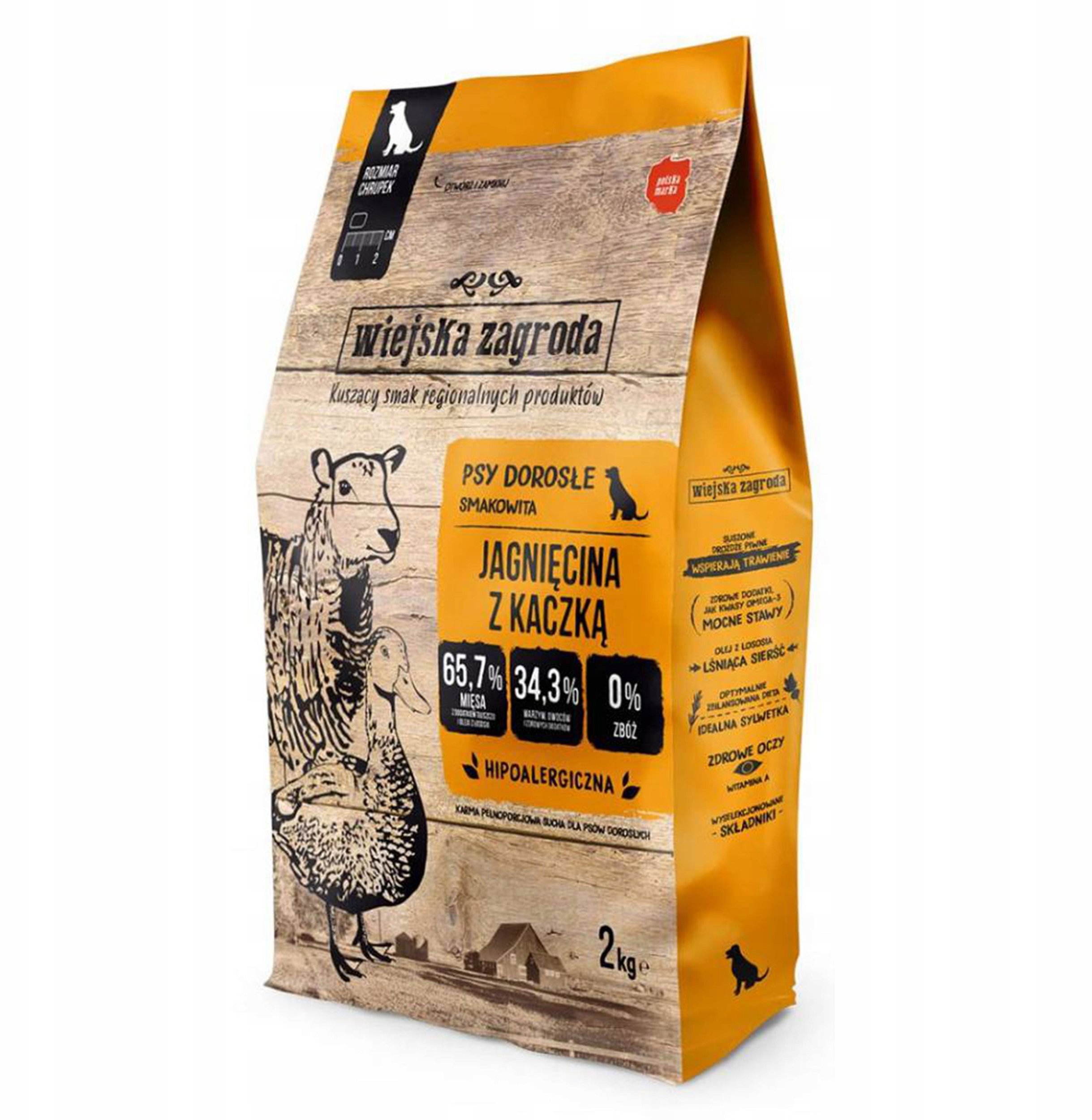 Wiejska Zagroda Jagnięcina z kaczką 2kg