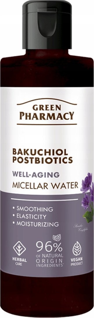 Green Pharmacy Woda micelarna Bakuchiol + postbiotyki 200ml