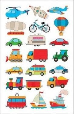 Tatuaż transport 8,5x13cm