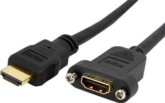 Kabel StarTech HDMI - HDMI 0.9m czarny (HDMIPNLFM3)