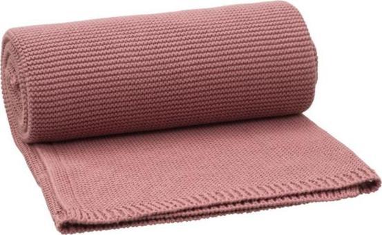 FRESKO Fresk Tkany kocyk z bawełny organicznej 80 x 100