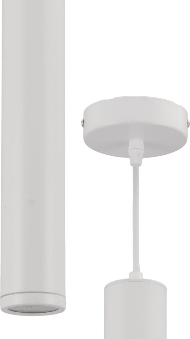 Lampa wisząca Milagro Lampa wisząca Porter ML8869 pojedyncza do salonu biała