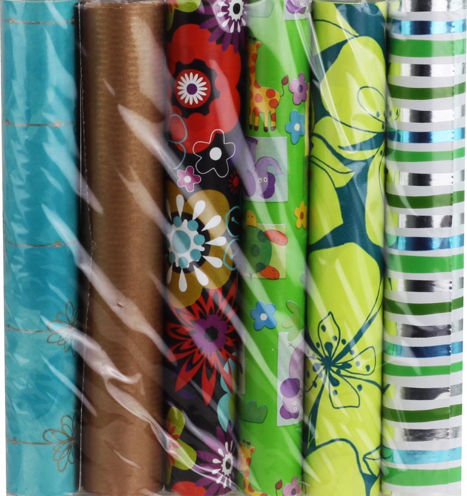 Papier dla dzieci do wycinania 5 rolek 19cmx2m ZESTAW